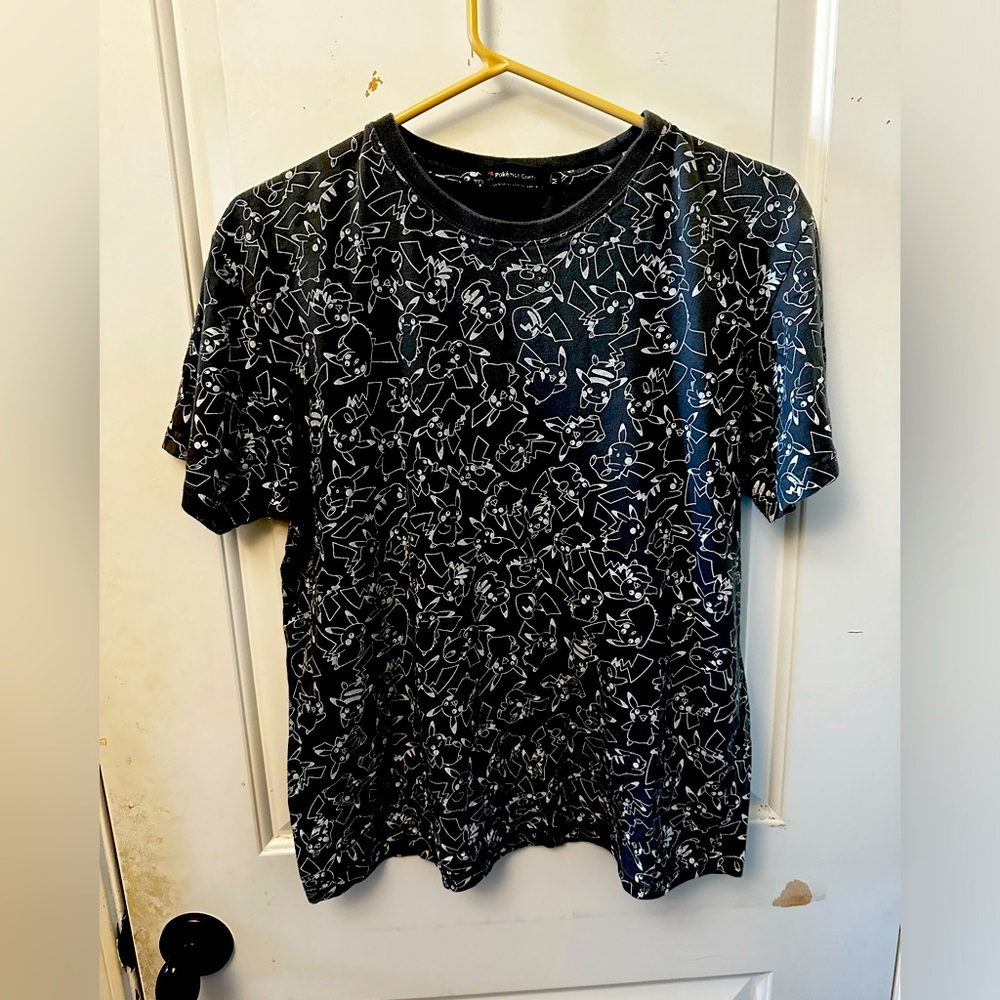 Grey Pikachu Shirt